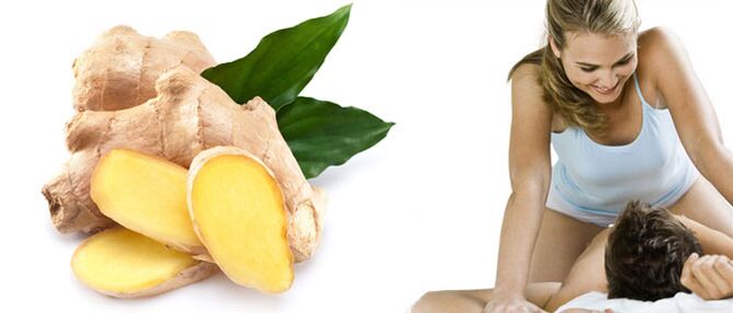 男性の効力に対する生ingerの根の利点